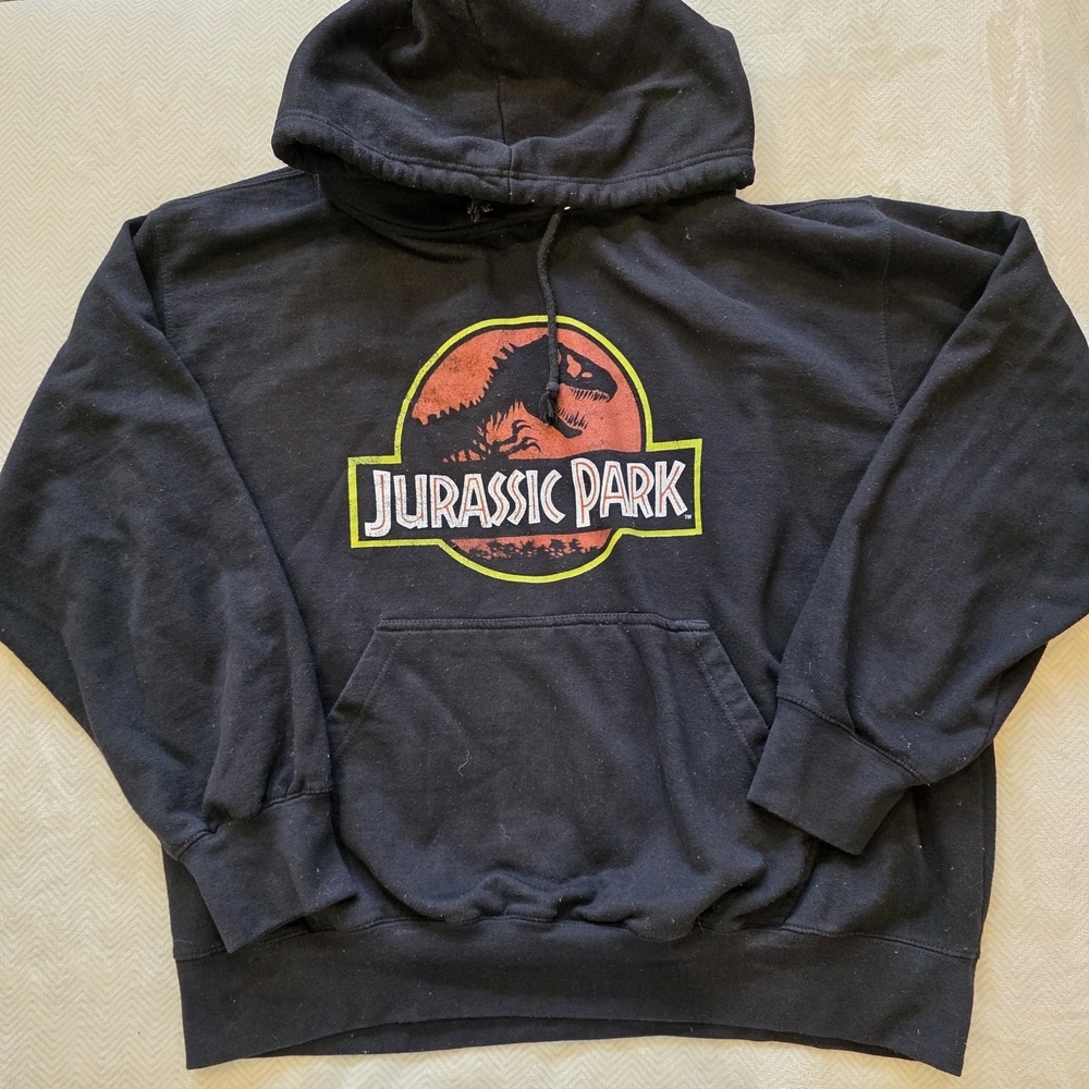 Universal Studios Jurassic Park Black Hoodie
